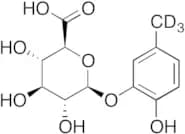 2-Hydroxy-5-(methyl-d3)phenyl β-D-glucopyranosiduronic Acid