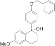 rac 4-Hydroxy-7-methoxy-4-(4-benzyloxyphenyl)-1,2,3,4-tetrahydronaphthalene