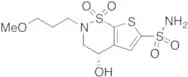 (S)-4-Hydroxy-2-(3-methoxypropyl)-3,4-dihydro-2H-thieno[3,2-e][1,2]thiazine-6-sulfonamide 1,1-Diox…