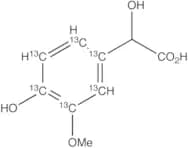 4-Hydroxy-3-methoxymandelic Acid-13C6