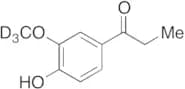 1-(4-Hydroxy-3-methoxyphenyl)-1-propanone-d3