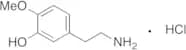 3-Hydroxy-4-methoxyphenethylamine Hydrochloride