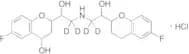 4-Hydroxy Nebivolol Hydrochloride-d4(Mixture of Diastereomers)