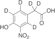 4-Hydroxy-3-nitrophenylacetic Acid-d5 (Major)