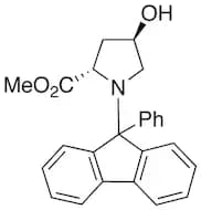 (4R, 2S)-4-Hydroxy-1-(9-phenyl-9H-fluoren-9-yl)-proline Methyl Ester