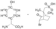 4-Hydroxy-D-(-)-2-phenylglycine-13C6 (+)-3-Bromo-8-camphorsulfonic Acid
