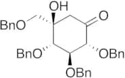 (2R,3S,4S,5R)-5-Hydroxy-2,3,4-tris(phenylmethoxy)-5-[(phenylmethoxy)methyl]-cyclohexanone