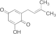 2-Hydroxy-6-(3-methylbut-2-en-1-yl)cyclohexa-2,5-diene-1,4-dione