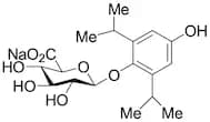 4-Hydroxy Propofol 1-O-β-D-Glucuronide Sodium Salt
