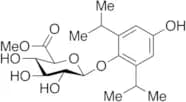 4-Hydroxy Propofol 1-O-β-D-Glucuronic Acid Methyl Ester