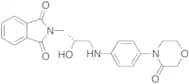 2-[(2S)-2-Hydroxy-3-[[4-(3-oxo-4-morpholinyl)phenyl]amino]propyl]-1H-isoindole-1,3(2H)-dione