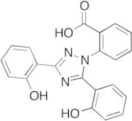 2-[3,5-Bis(2-hydroxyphenyl)-1H-1,2,4-triazol-1-yl]benzoic Acid
