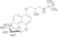 rac 4-Hydroxy Propranolol-d7 β-D-Glucuronide