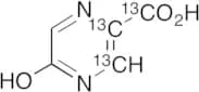 5-Hydroxypyrazine-2-carboxylic Acid-13C3