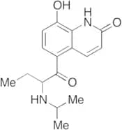 8-Hydroxy-5-[2-[(1-methylethyl)amino]-1-oxobutyl]-2(1H)-quinolinone