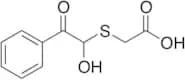 2-[(1-Hydroxy-2-oxo-2-phenylethyl)sulfanyl]acetic Acid