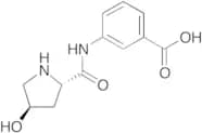 3-[[[(2S,4R)-4-Hydroxy-2-pyrrolidinyl]carbonyl]amino]benzoic Acid