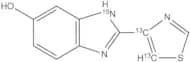 5-Hydroxy Thiabendazole-13C2,15N