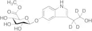 5-Hydroxy Tryptophol-d4 β-D-Glucuronide Methyl Ester