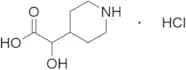 2-Hydroxy-​2-​(piperidin-​4-​yl)​acetic Acid Hydrochloride