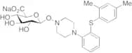 N-Hydroxy Vortioxetine O-β-D-Glucuronide Sodium Salt