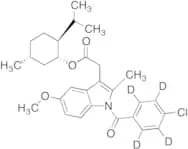 Indomethacin (4-Chlorobrnzoyl-D4) I-Methyl Ester