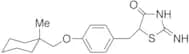 rac 2-Imino-5-[4-(1-methylcyclohexylmethoxyl)benzyl]thiazolidine-4one