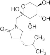 (R)-4-isobutyl-1-(((3S,4S,5R)-2,3,4,5-tetrahydroxytetrahydro-2H-pyran-2-yl)methyl)pyrrolidin-2-one…