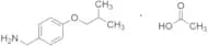 4-Isobutoxybenzylamine Acetate