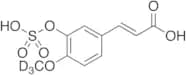 Isoferulic Acid-d3 3-O-Sulfate Disodium Salt