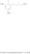 4-Iodo-5-pentylbenzene-1,3-diol