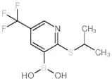 2-Isopropylthio-5-trifluoromethylpyridine-3-boronic acid