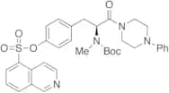 1-[(S)-O-(5-Isoquinolinesulfonyl)-N-tert-boc-N-methyltyrosyl]-4-phenyl-piperazine