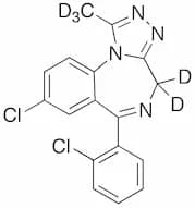 Triazolam-d5 (1 mg/ml in Acetonitrile)