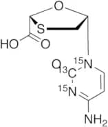 Lamivudine Acid-13C,15N2