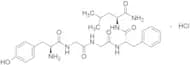 Leu-Enkephalin Amide H-Tyr-Gly-Gly-Phe-Leu-NH2 Hydrochloride Salt