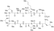 Des(N-Methyl-leucyl), Leucyl Cyclosporin A seco(MeGly-MeLeu) Carboxylic Acid