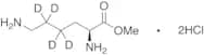 L-Lysine-d4 Methyl Ester Dihydrochloride