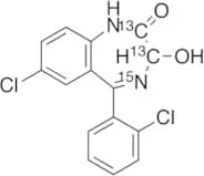 Lorazepam-13C2,15N
