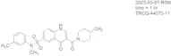 N-methyl-3-(4-methylpiperidine-1-carbonyl)-4-oxo-N-(m-tolyl)-1,4-dihydroquinoline-6-sulfonamide