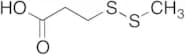 3-(Methyldithio)propanoic Acid