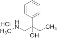 1-​(Methylamino)​-​2-​phenylbutan-​2-​ol-hydrochloride