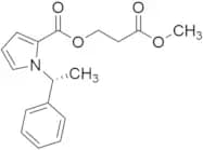 3-Methoxy-3-oxopropyl (R)-1-(1-phenylethyl)-1H-pyrrole-2-carboxylate
