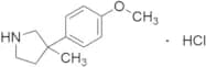 3-(4-Methoxyphenyl)-3-methylpyrrolidine Hydrochloride