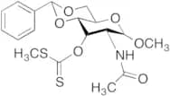 Methyl 2-(Acetylamino)-2-deoxy-4,6-O-(phenylmethylene)-α-D-glucopyranoside 3-(S-Methyl Carbonodith…