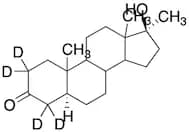 5α-Androstan-17α-methyl-17β-ol-3-one-2,2,4,4-d4