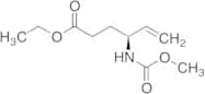 (S)​-4-​[(Methoxycarbonyl)​amino]​-5-​hexenoic Acid Ethyl Ester