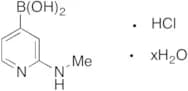 B-[2-(Methylamino)-4-pyridinyl]boronic Acid Hydrochlroide Hydrate