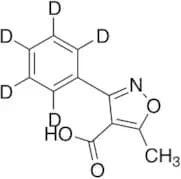 5-Methyl-3-phenyl-4-isoxazolecarboxylic Acid-d5