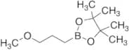 2-(3-Methoxypropyl)-4,4,5,5-tetramethyl-1,3,2-dioxaborolane